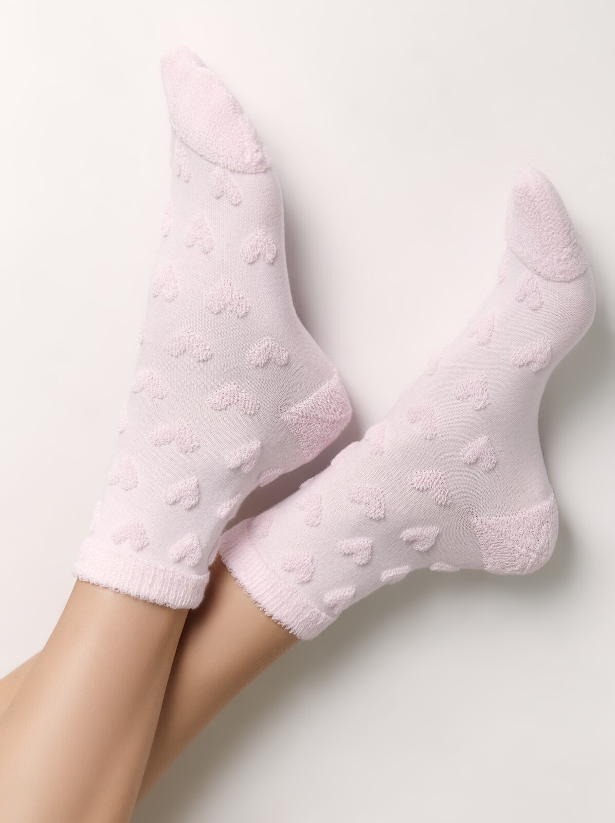Теплые CONTE COMFORT Махровые носки из хлопка с объемными рисунками