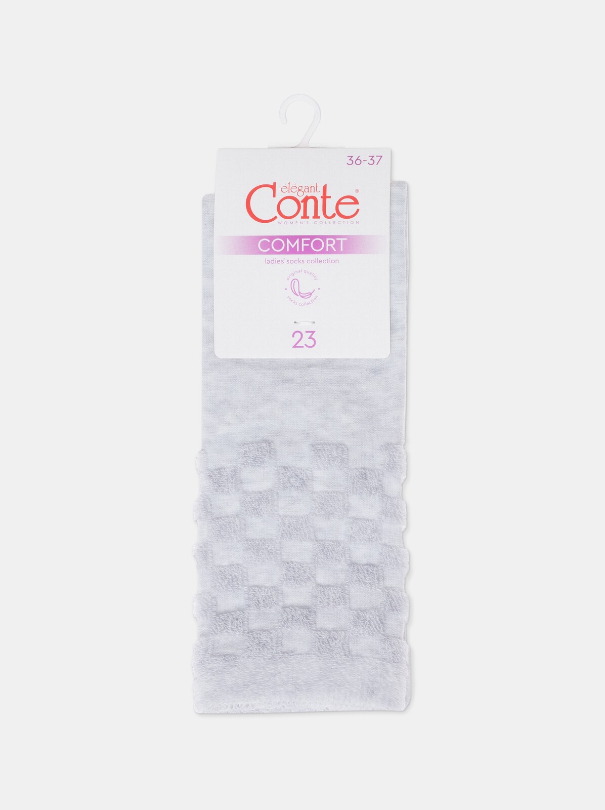 Теплые CONTE COMFORT Махровые носки из хлопка с объемными рисунками