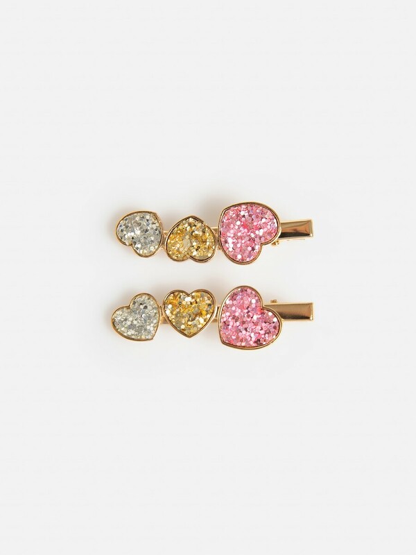 Набор из 2 заколок для волос дет. Kim