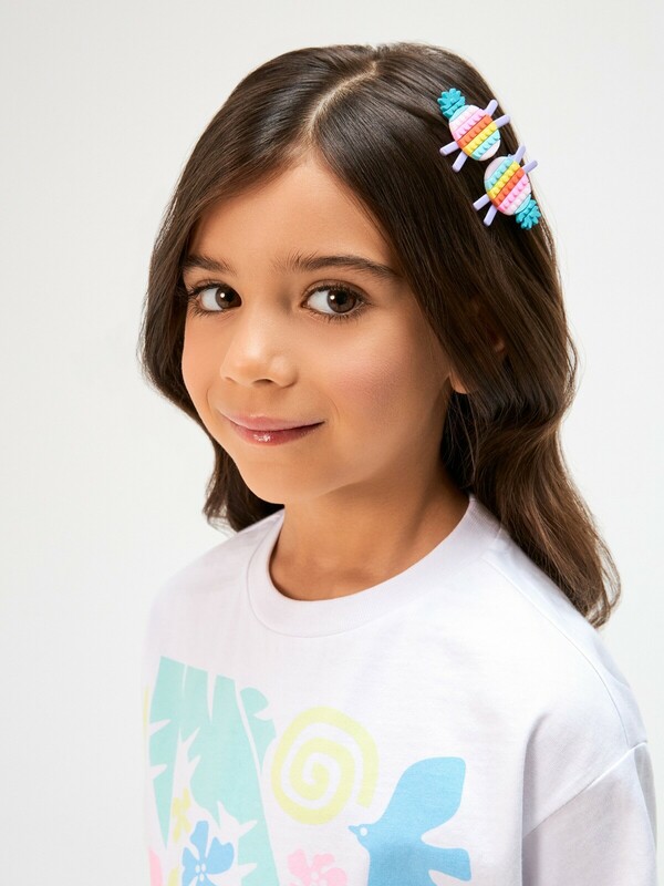 Набор из 2 заколок для волос дет. Kimn