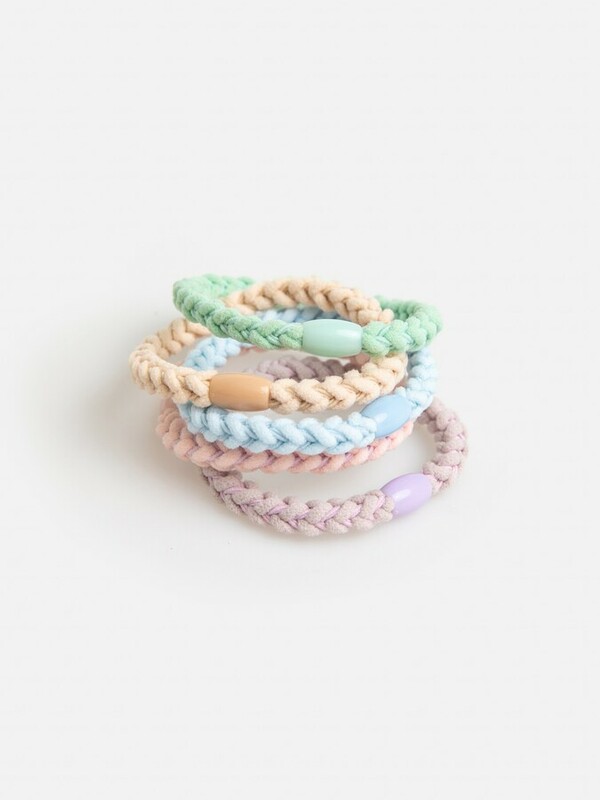 Набор из 5 резинок для волос дет. Kossia