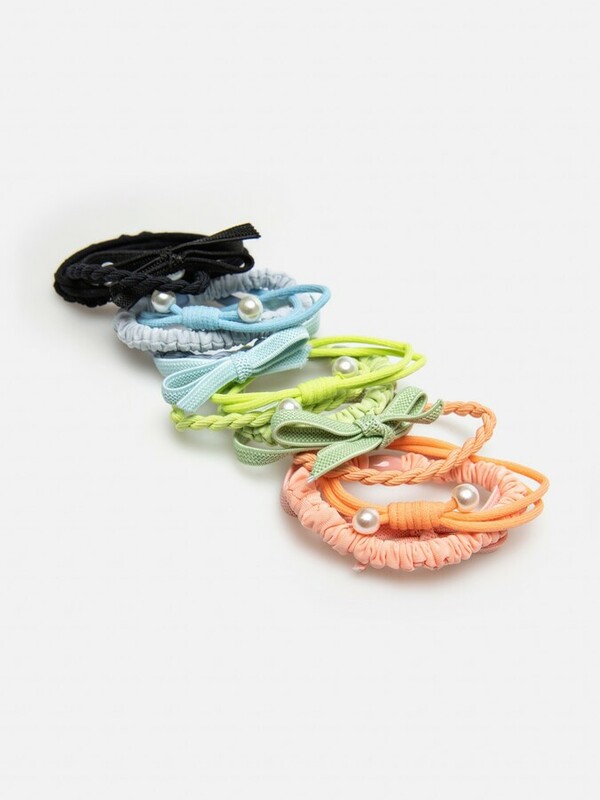 Набор из 16 резинок для волос дет. Raia