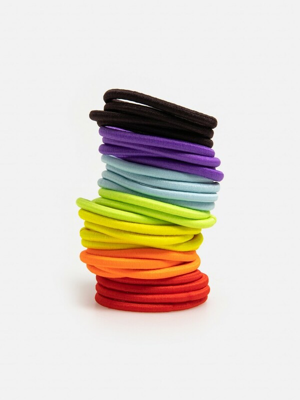 Набор из 28 резинок для волос дет. Jamila