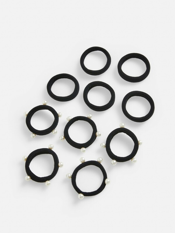 Набор из 10 резинок для волос дет. Scolaron