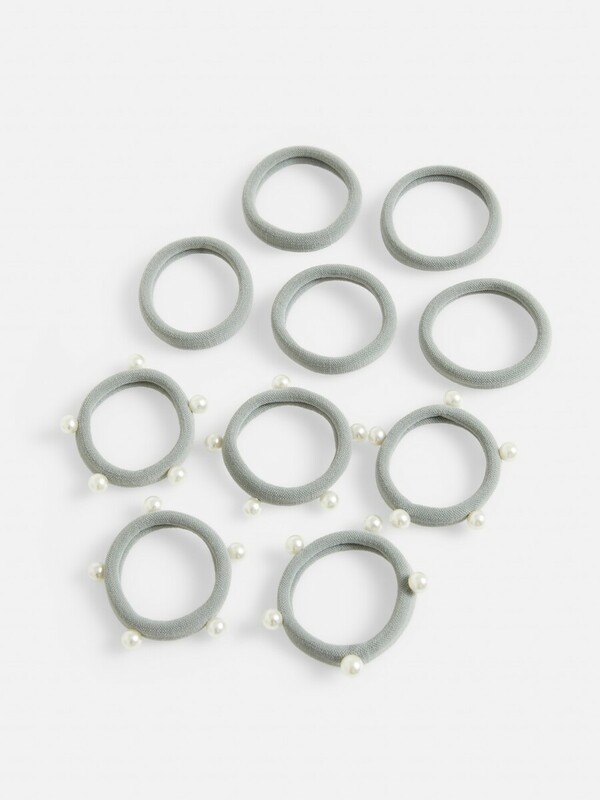 Набор из 10 резинок для волос дет. Scolaron