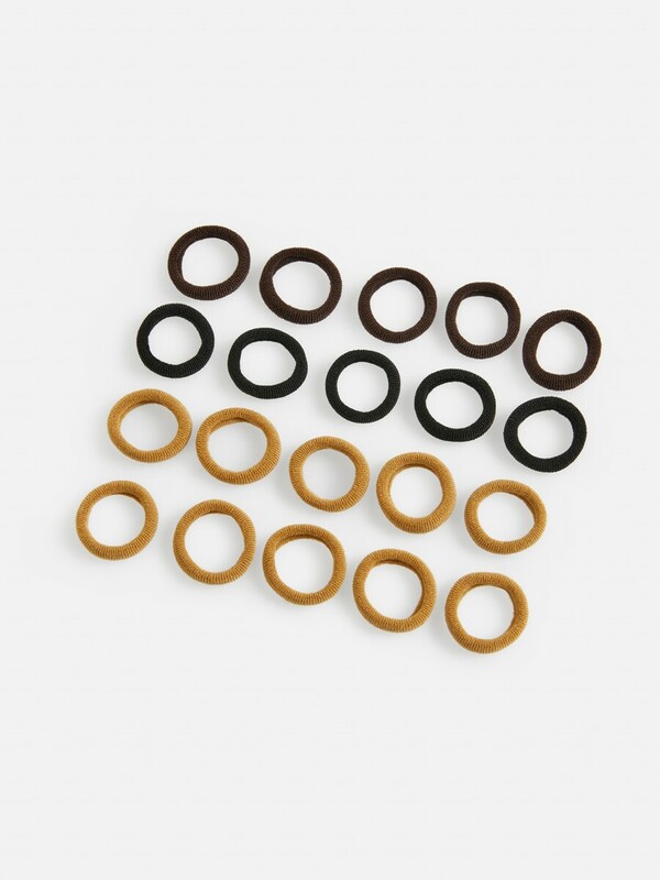 Набор из 20 резинок для волос дет. Agota