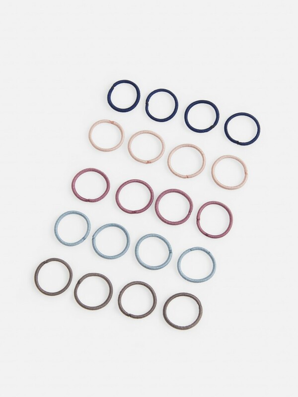 Набор из 20 резинок для волос дет. Ortiz