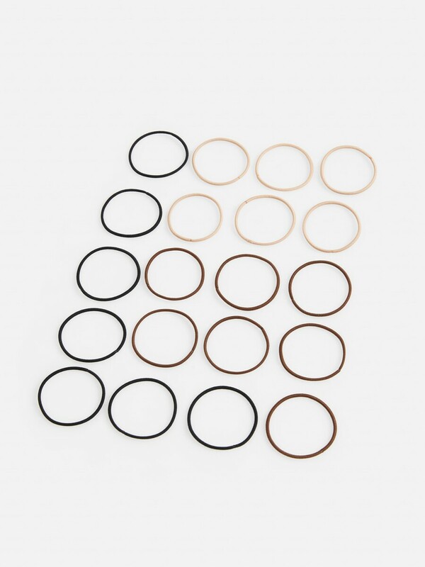 Набор из 20 резинок для волос дет. Orelana