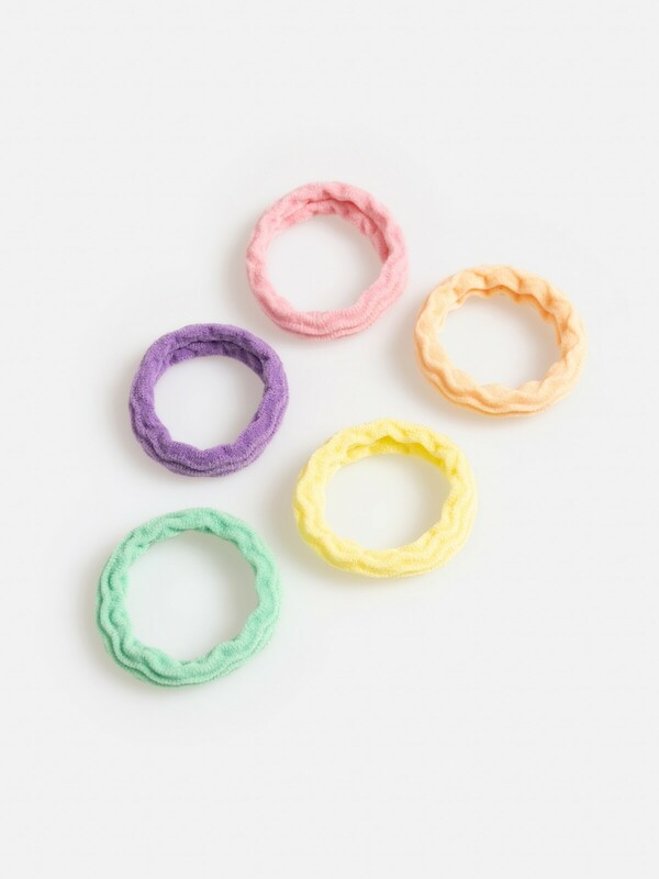 Набор из 5 резинок для волос дет. Melkog