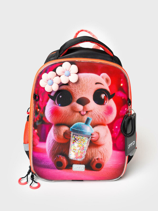 Комплект для девочек: рюкзак, чехол для пропуска