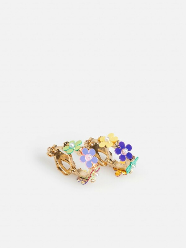 Серьги-клипсы детские Zia