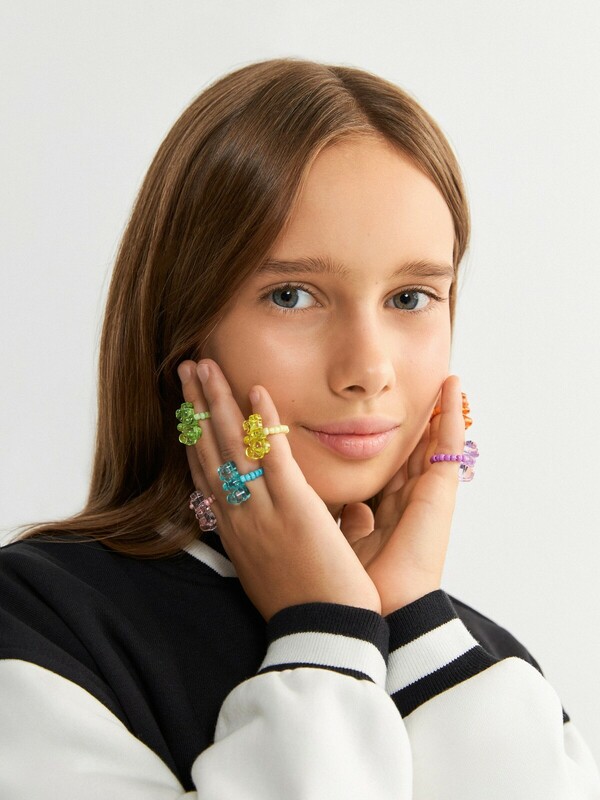 Набор из 6 колец дет. Ariane