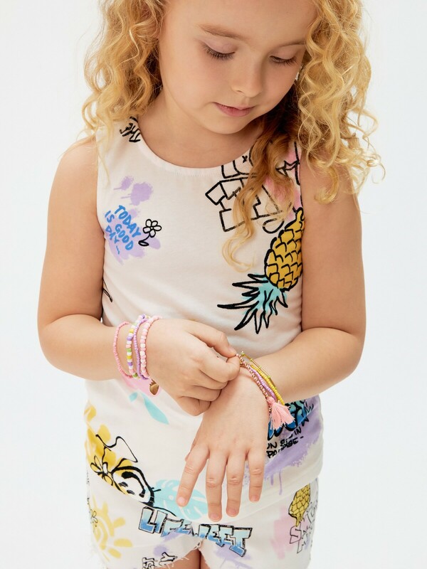 Набор из 8 браслетов дет. Palma