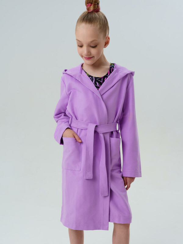 Халат трикотажный для девочек
