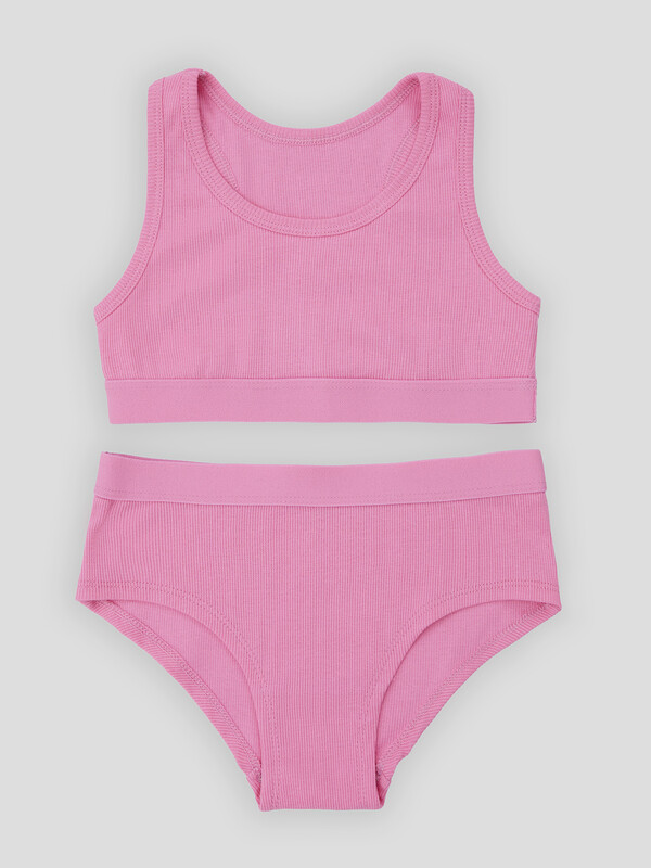 КОМПЛЕКТ ДЛЯ ДЕВОЧЕК (ТОП, ТРУСЫ) 447703