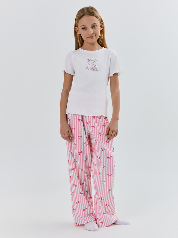 КОМПЛЕКТ ДЛЯ ДЕВОЧЕК (ДЖЕМПЕР, БРЮКИ) 567764