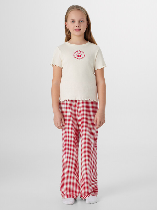 КОМПЛЕКТ ДЛЯ ДЕВОЧЕК (ДЖЕМПЕР, БРЮКИ) 567764