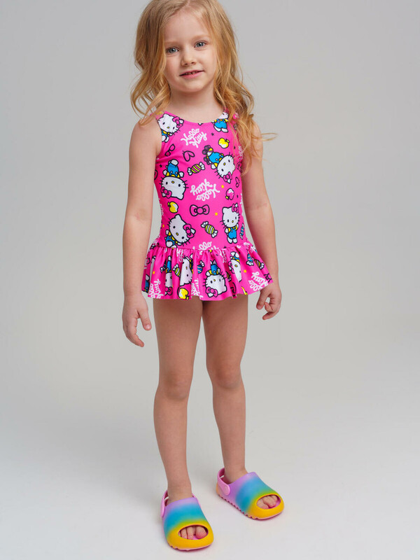 Купальник трикотажный для девочек