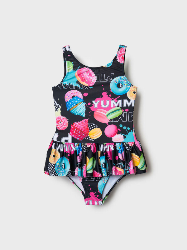 Купальник трикотажный для девочек