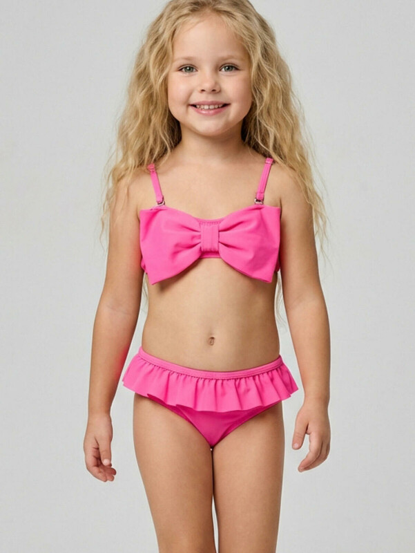 Купальный костюм трикотажный для девочек