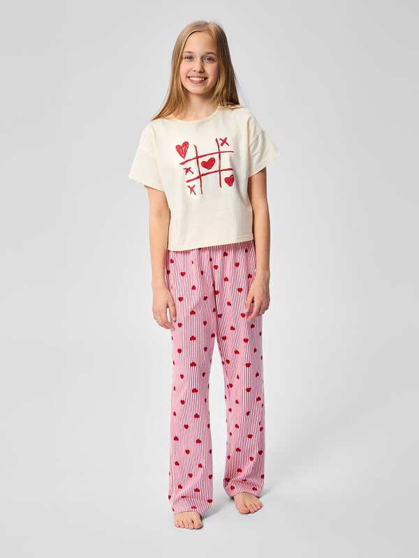 Пижама ДД футболка и брюки «Симпл-димпл» 363А-161-М