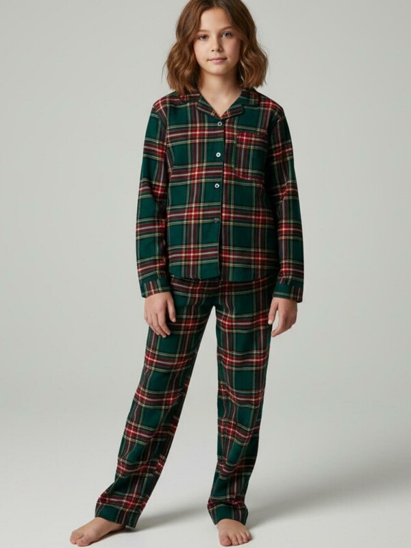 Пижама текстильная для девочек