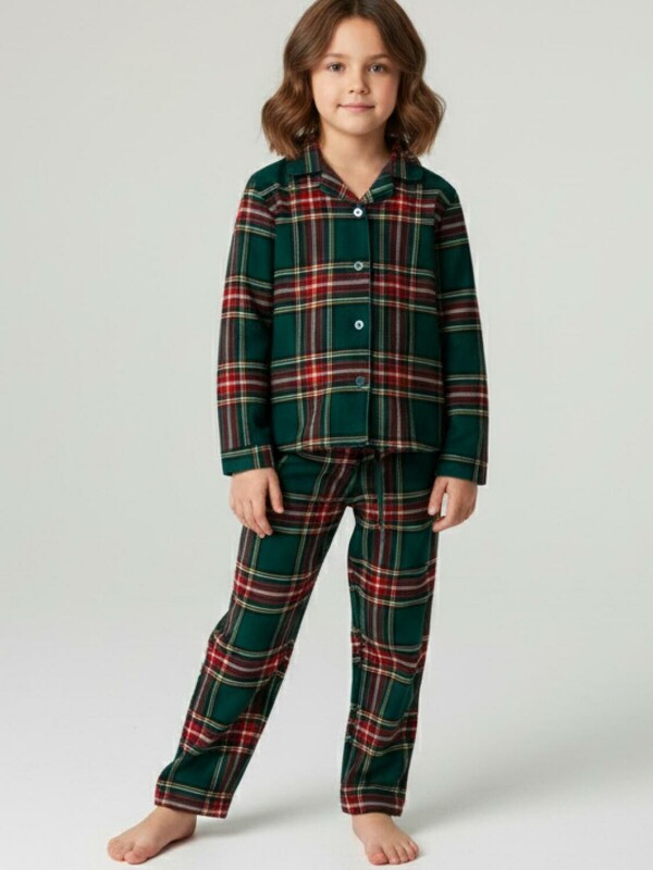 Пижама текстильная для девочек