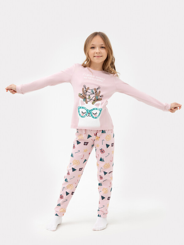 КОМПЛЕКТ ДЛЯ ДЕВОЧЕК (ДЖЕМПЕР, БРЮКИ) 567722