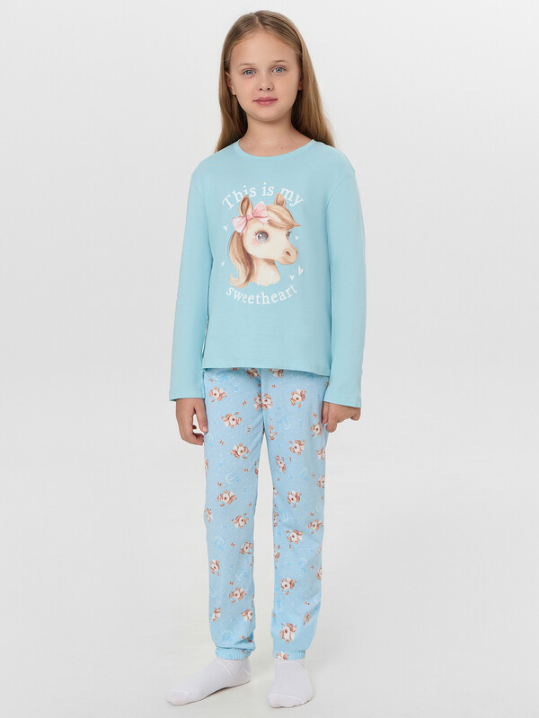 КОМПЛЕКТ ДЛЯ ДЕВОЧЕК (ДЖЕМПЕР, БРЮКИ) 567740