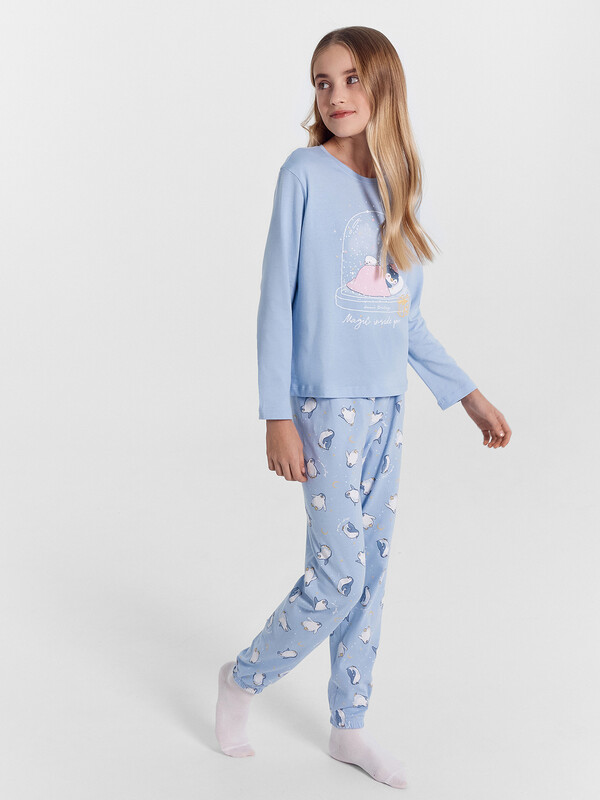 КОМПЛЕКТ ДЛЯ ДЕВОЧЕК (ДЖЕМПЕР, БРЮКИ) 567740