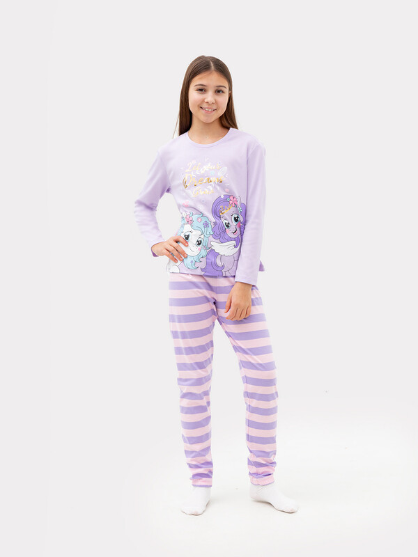 КОМПЛЕКТ ДЛЯ ДЕВОЧЕК (ДЖЕМПЕР, БРЮКИ) 567740