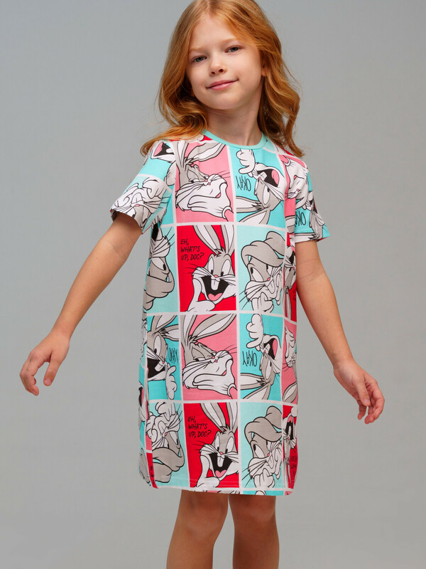 Сорочка ночная трикотажная для девочек