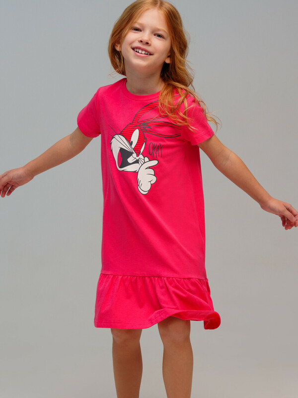 Сорочка ночная трикотажная для девочек