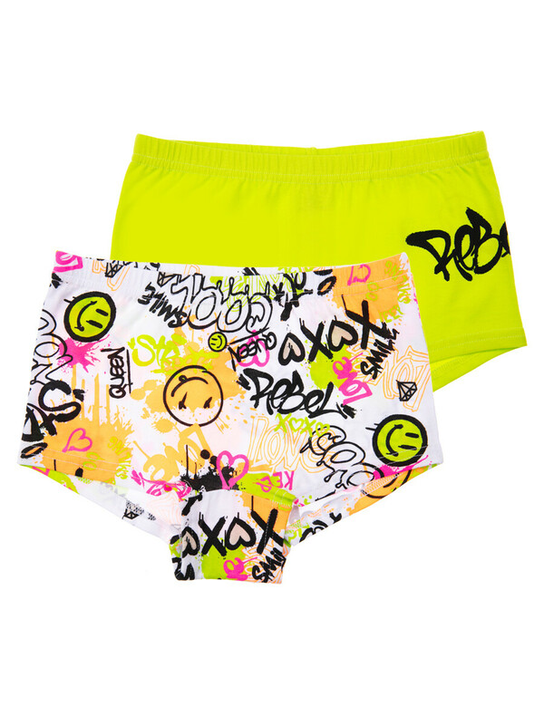 Трусы трикотажные для девочек, 2 шт в комплекте