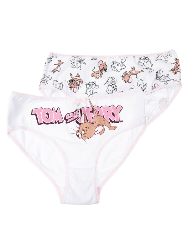 Трусы трикотажные для девочек, 2 шт в комплекте