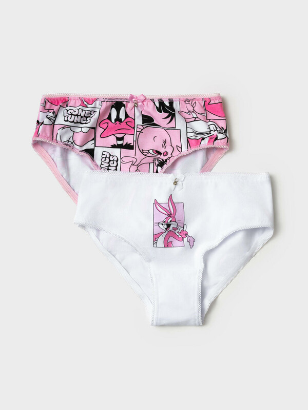 Трусы трикотажные для девочек, 2 шт в комплекте