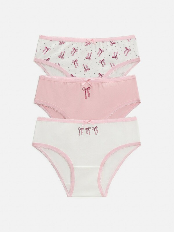 Трусы детские для девочек в наборе из 3шт Andrea