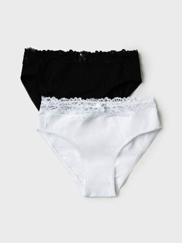 Трусы трикотажные для девочек, 2 шт в комплекте