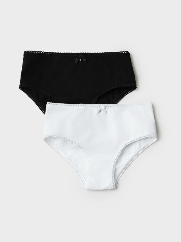 Трусы трикотажные для девочек, 2 шт в комплекте