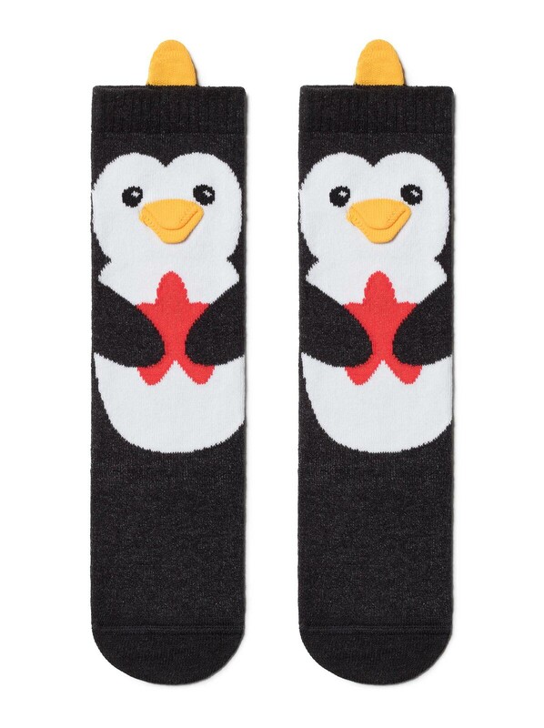 Гольфы детские Conte-kids Хлопковые гольфы TIP-TOP с забавными мордашками