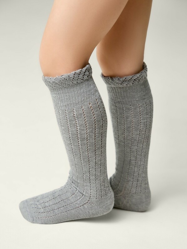 Нарядные CONTE-KIDS MISS Гольфы с воздушными рюшами и хлопком