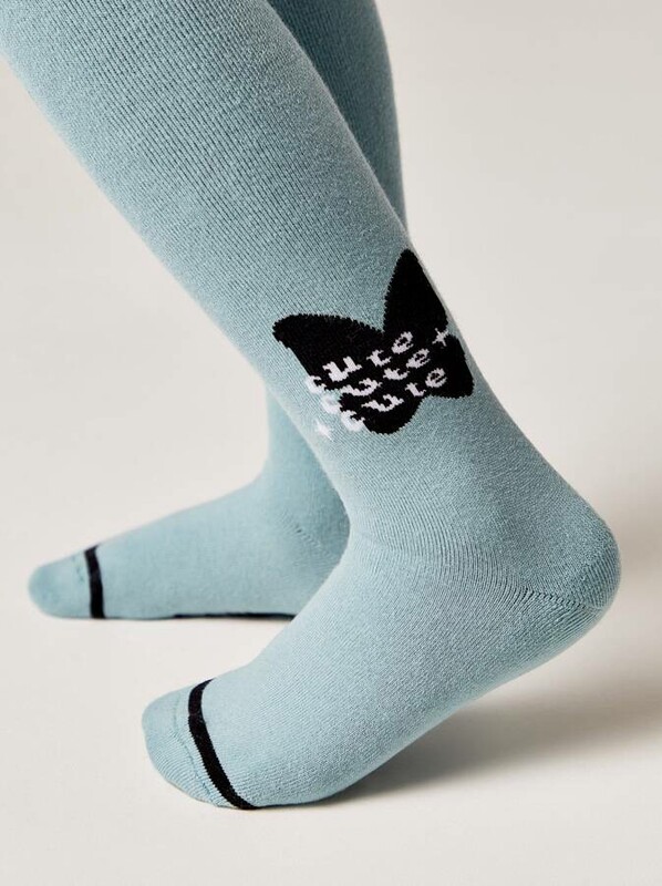 Теплые Conte-kids Колготки SOF-TIKI (махровые внутри) с рисунками