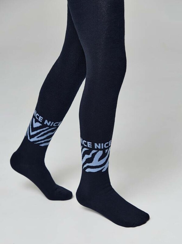 Теплые Conte-kids Колготки SOF-TIKI (махровые внутри) с рисунками