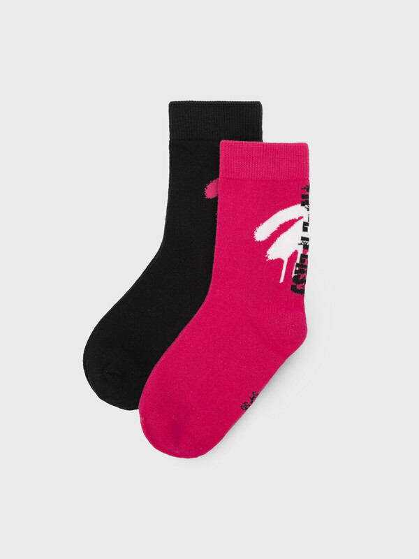 Носки трикотажные для девочек, 2 пары в комплекте