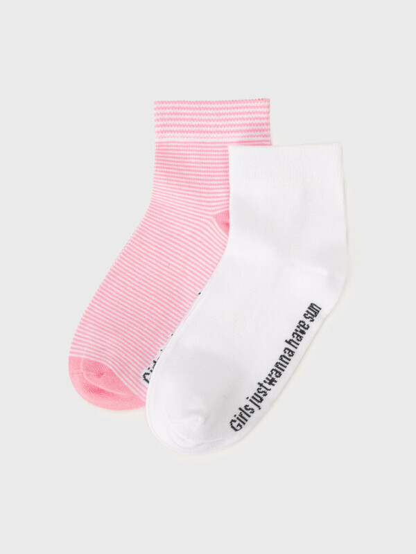 Носки трикотажные для девочек, 2 пары в комплекте