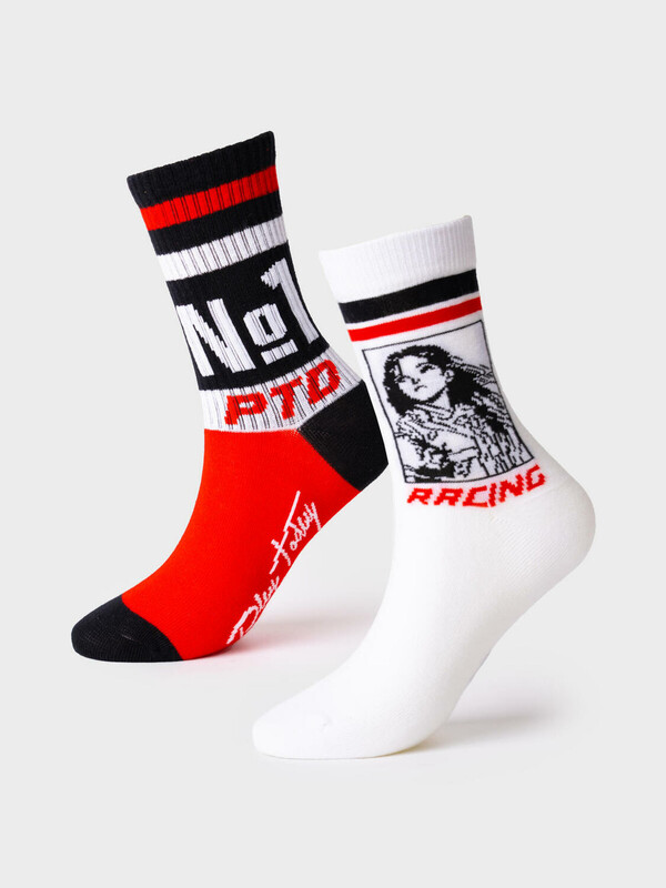 Носки трикотажные для девочек, 2 пары в комплекте