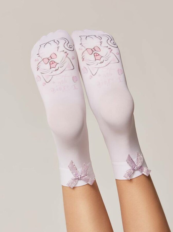 Нарядные CONTE LOVE Носки с рисунком и бантиком