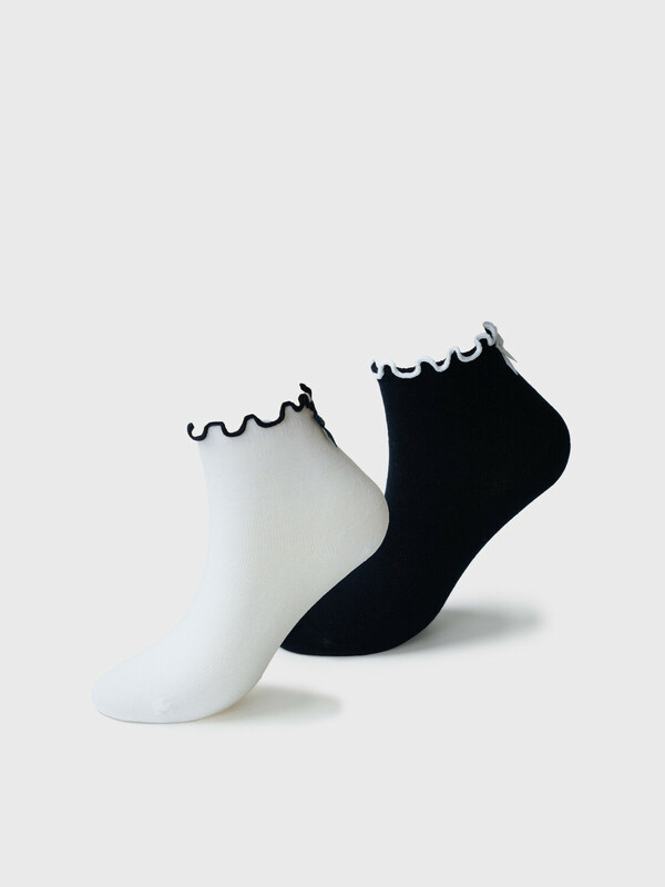 Носки трикотажные для девочек, 2 пары в комплекте