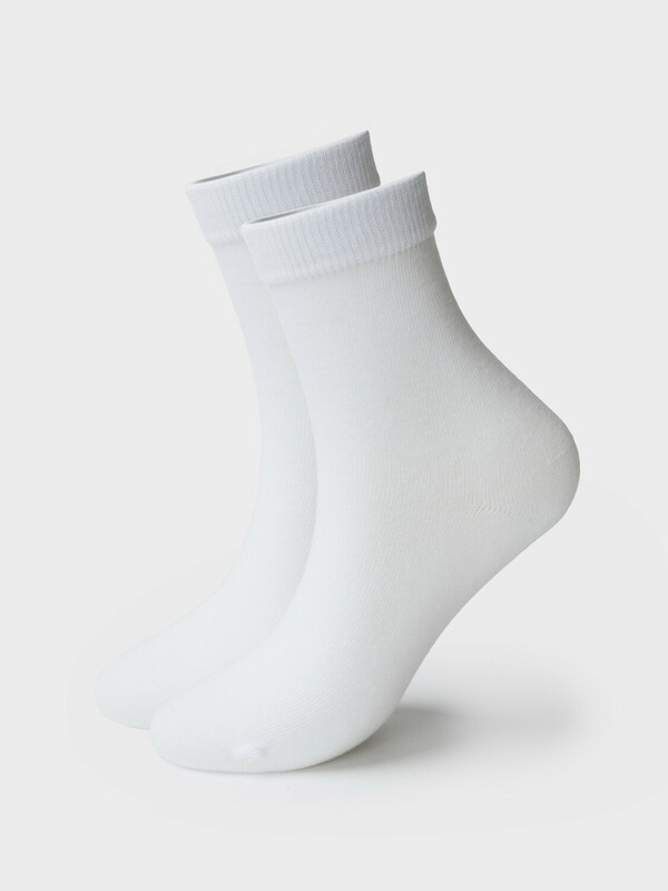 Носки трикотажные для девочек, 2 пары в комплекте