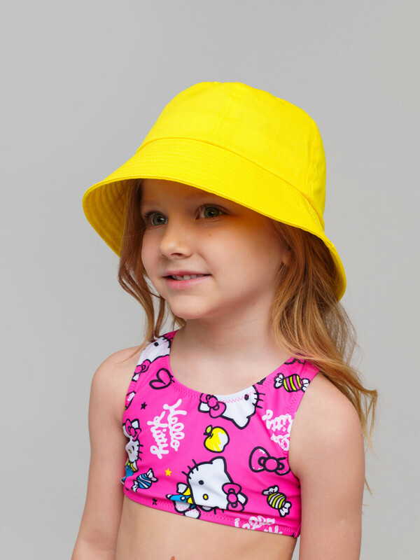 Панама текстильная для девочек